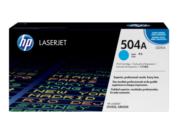 HP Color LaserJet CE251A Druckkassette cyan