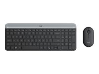 LOGITECH MK470 Slim Combo - kabelloses Tastatur-Maus-Set...